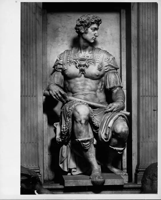 Framed Print : Detail of Giuliano de Medici from the Tomb of Giuliano de Medici by Michelangelo Buonarroti Framed Print : Detail of Giuliano de Medici from the Tomb of Giuliano de Medici by Michelangelo Buonarroti