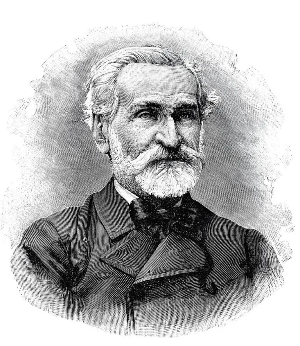 Framed Print : Giuseppe Verdi, italian composer Framed Print : Giuseppe Verdi, italian composer