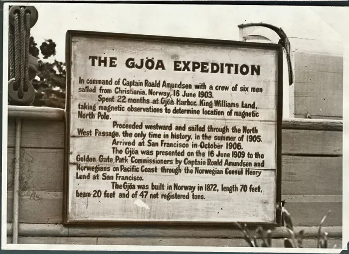 Framed Print : The GJOA Expedition Framed Print : The GJOA Expedition