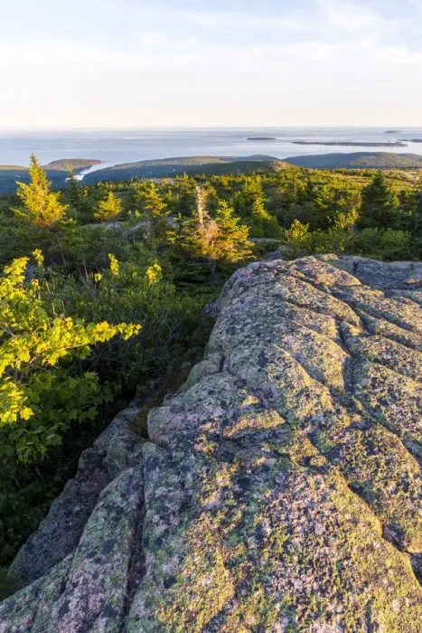 Framed Print : Glacial striations in granite on summit of Cadillac Mountain, Acadia National Park, Maine, USA Framed Print : Glacial striations in granite on summit of Cadillac Mountain, Acadia National Park, Maine, USA
