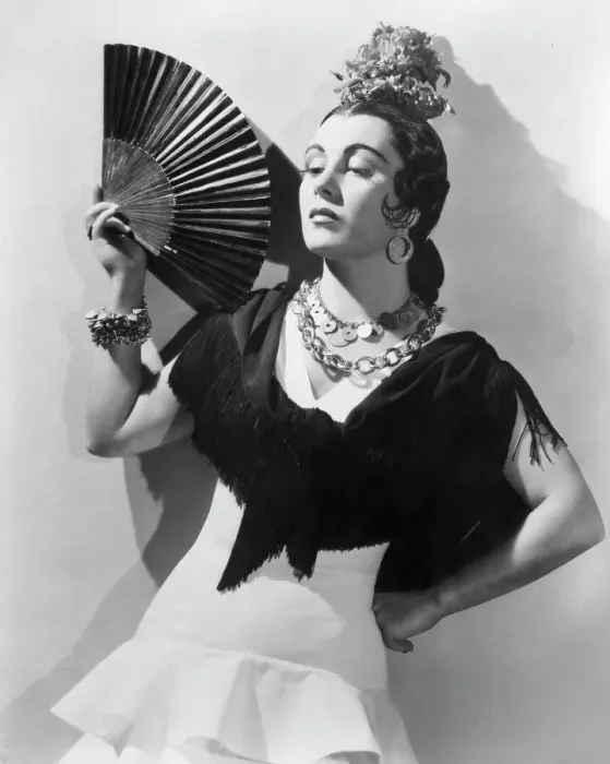 Framed Print : Gladys Swarthout in Flamenco Costume