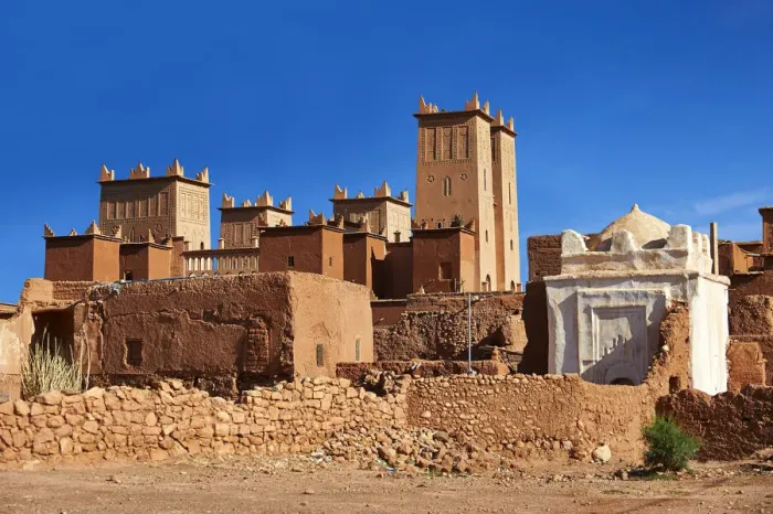 Framed Print : The Glaoui Kasbahs, Ounilla valley, Tamedaght, Morocco Framed Print : The Glaoui Kasbahs, Ounilla valley, Tamedaght, Morocco