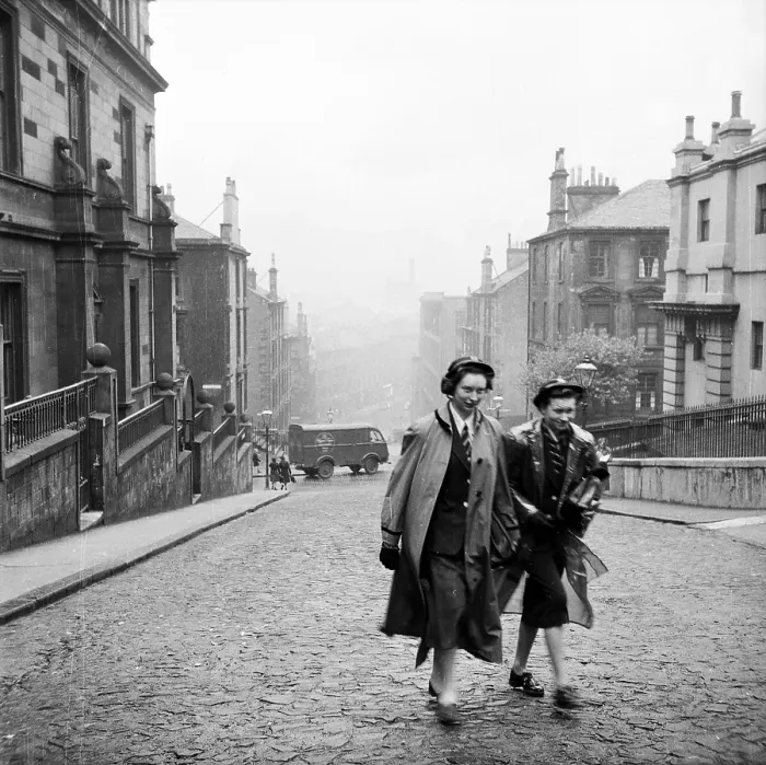 Framed Print : Glasgow Girls