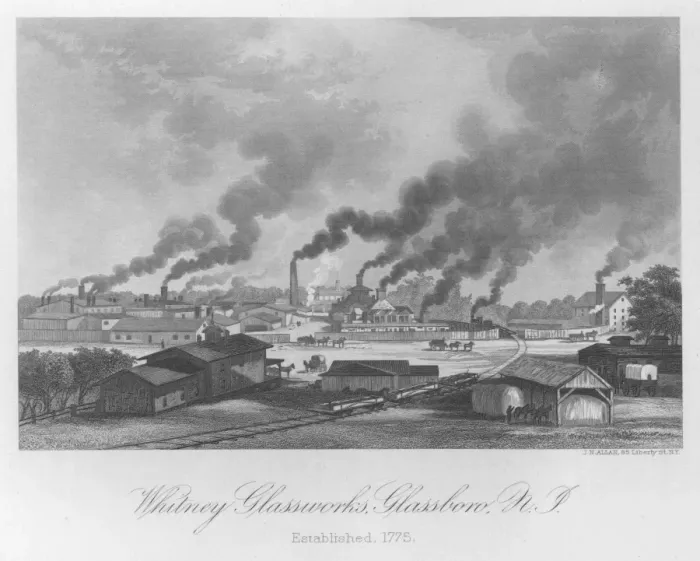 Framed Print : Glassworks In New Jersey Framed Print : Glassworks In New Jersey
