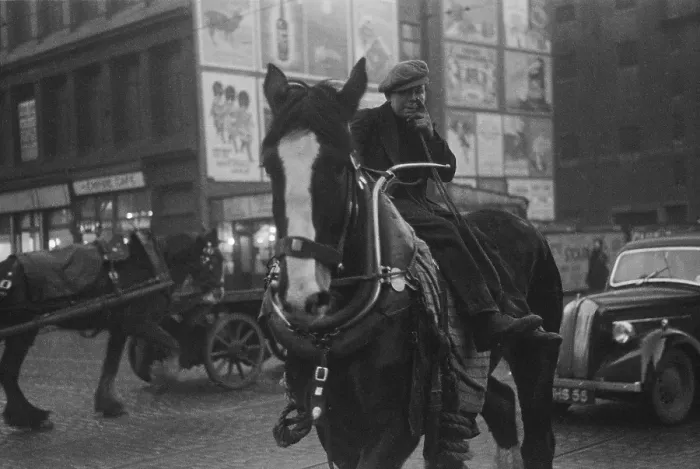 Framed Print : Glaswegian Trace Horse