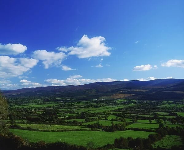 Glen of Aherlow and the Galtee Mountains, Co Tipperary, Ireland