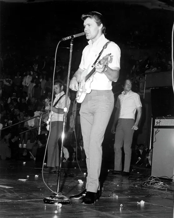 Framed Print : Glen Campbell In The Beach Boys Framed Print : Glen Campbell In The Beach Boys