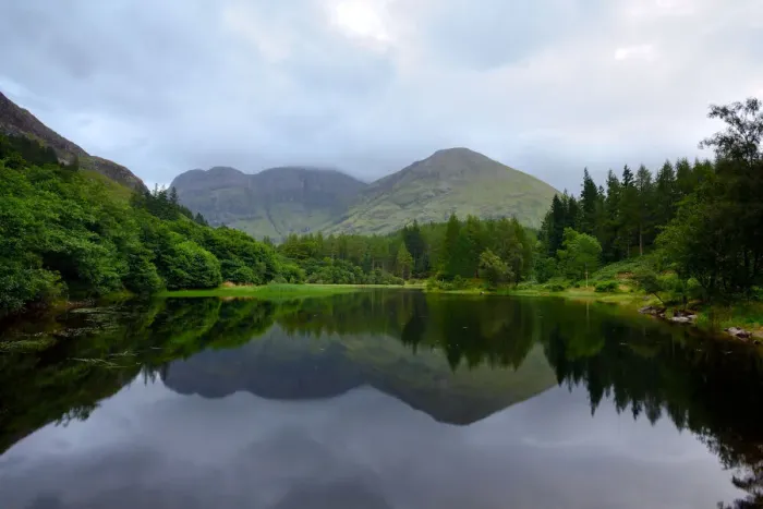 Framed Print : Glencoe. A still morning in Glencoe Scotland Framed Print : Glencoe. A still morning in Glencoe Scotland