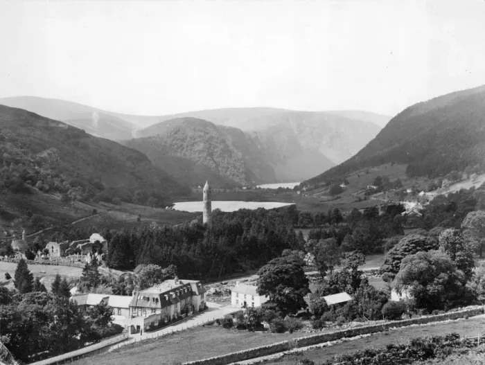 Framed Print : Glendalough Framed Print : Glendalough