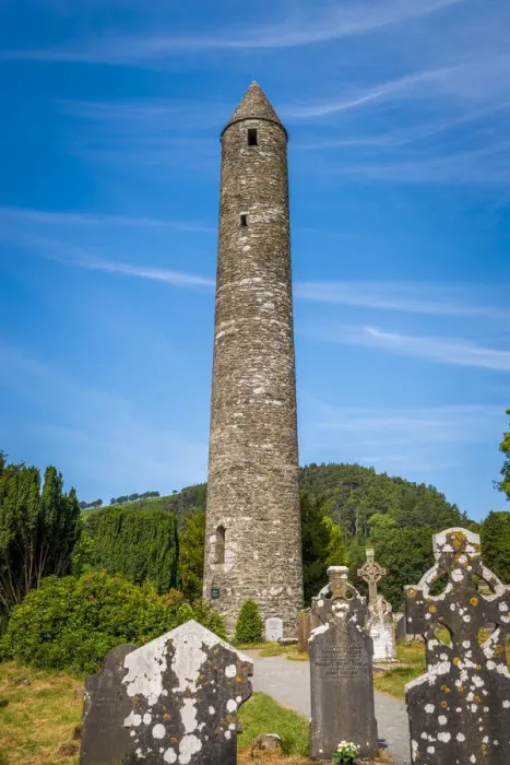 Framed Print : Glendalough Framed Print : Glendalough