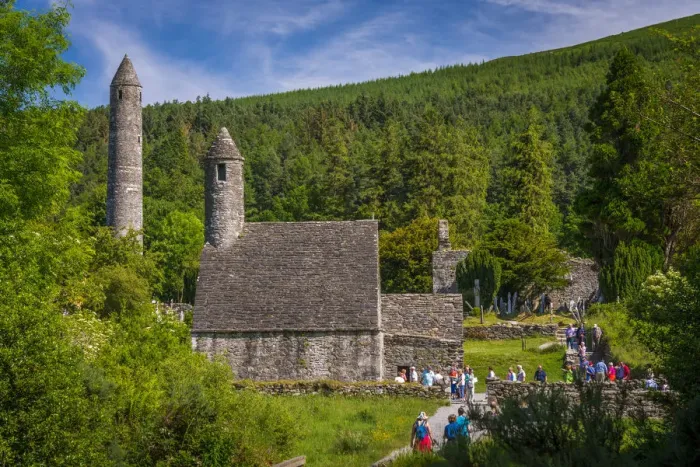 Framed Print : Glendalough Framed Print : Glendalough