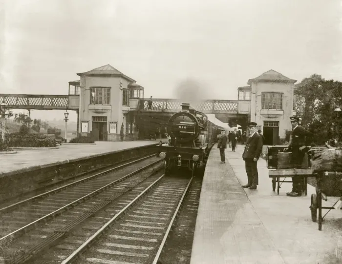 Framed Print : Gleneagles Station Framed Print : Gleneagles Station