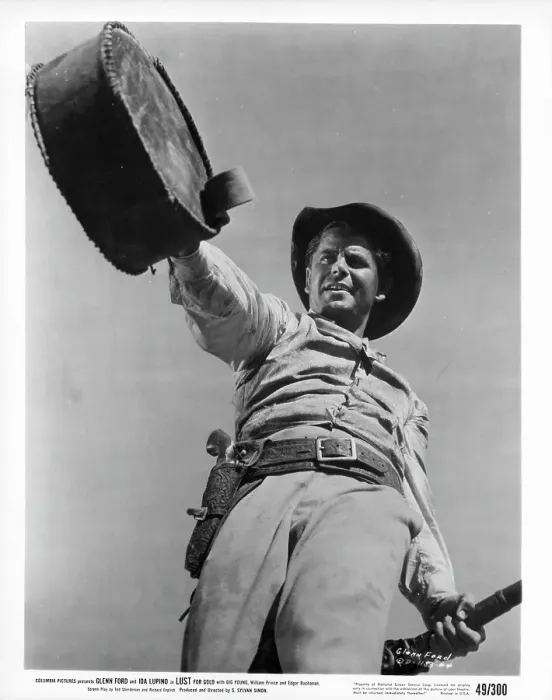 Framed Print : Glenn Ford In Lust For Gold Framed Print : Glenn Ford In Lust For Gold