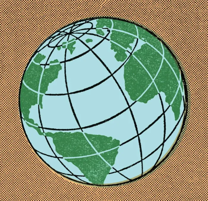 Framed Print : Globe showing Pacific Ocean Framed Print : Globe showing Pacific Ocean