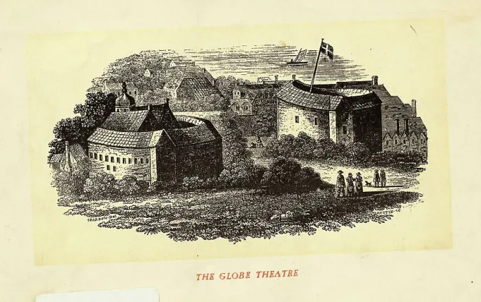 Framed Print : The Globe Theater of London Framed Print : The Globe Theater of London