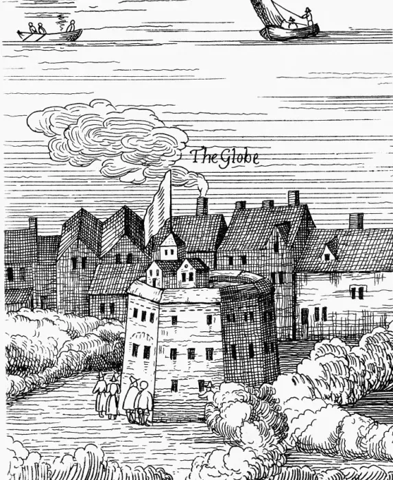 Framed Print : The Globe Theatre, London Framed Print : The Globe Theatre, London