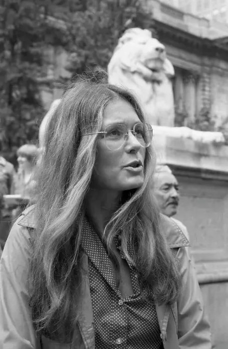 Framed Print : Gloria Steinem