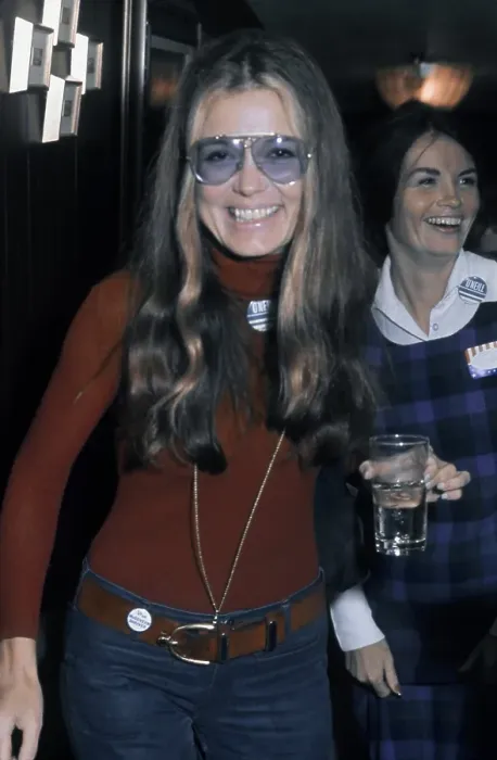 Framed Print : Gloria Steinem Attends Rally Framed Print : Gloria Steinem Attends Rally