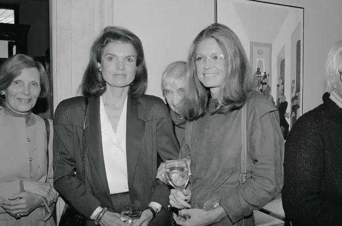 Framed Print : Gloria Steinem and Jacqueline Onassis Framed Print : Gloria Steinem and Jacqueline Onassis