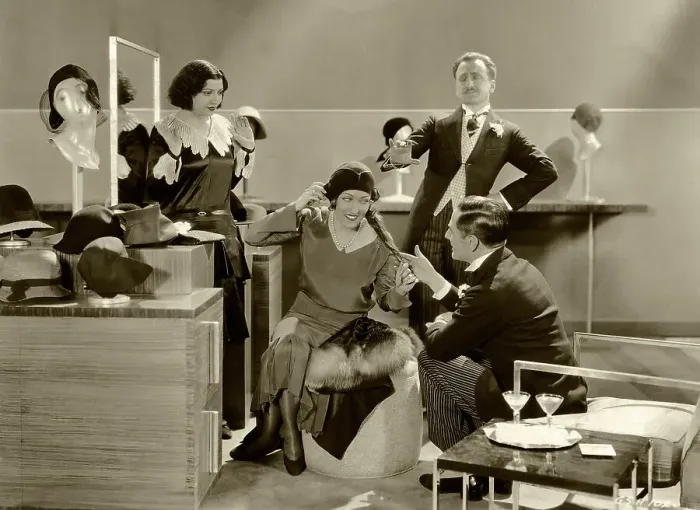 Framed Print : Gloria Swanson and Fellow Actors on Set Framed Print : Gloria Swanson and Fellow Actors on Set