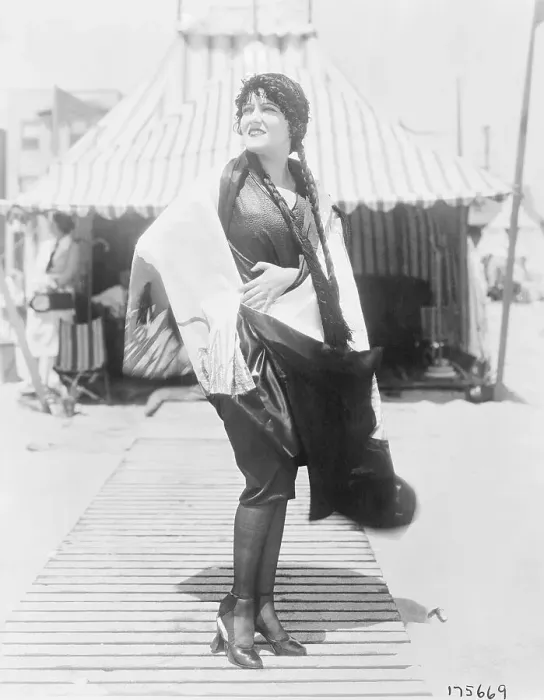 Framed Print : Gloria Swanson Posing Outdoors Framed Print : Gloria Swanson Posing Outdoors