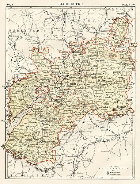 Gloucester map 1884