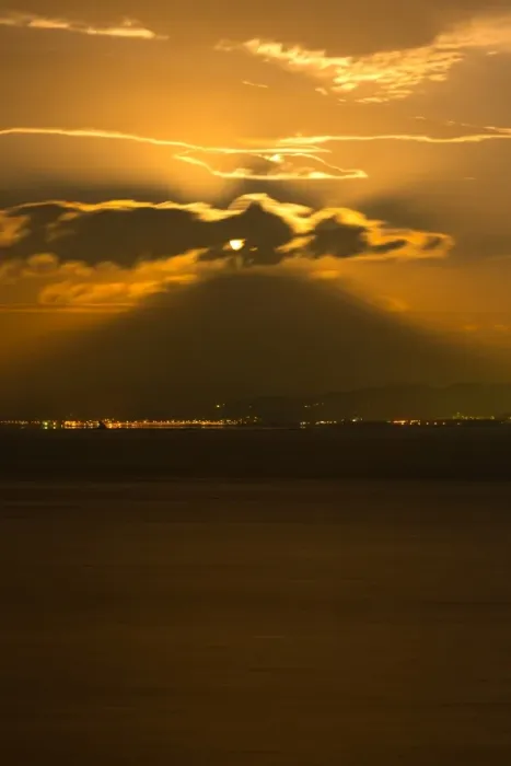Framed Print : A glowing night of Mt. Fuji Framed Print : A glowing night of Mt. Fuji