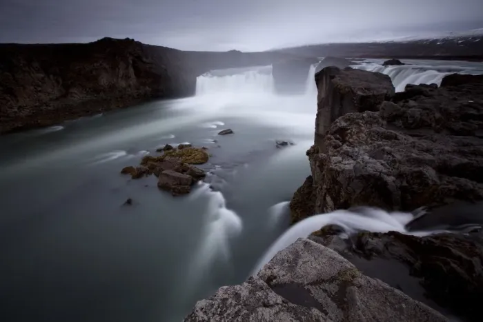 Framed Print : Godafoss waterfall, Fossholl, northern Iceland, Iceland, Europe Framed Print : Godafoss waterfall, Fossholl, northern Iceland, Iceland, Europe