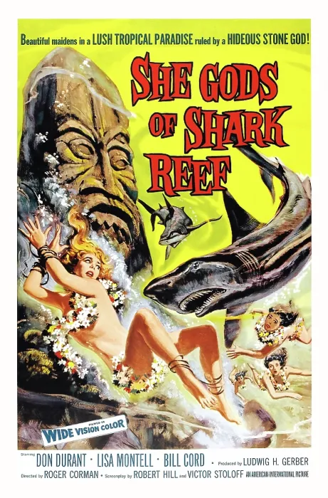 Framed Print : She Gods of Shark Reef