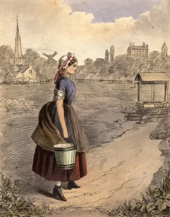 Framed Print : Going To The Well Framed Print : Going To The Well