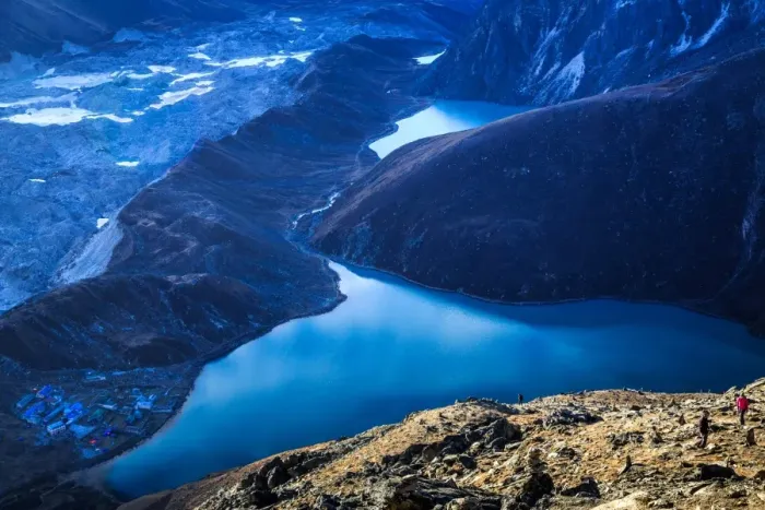 Framed Print : Gokyo Lakes, Sagarmatha National Park, Nepal Framed Print : Gokyo Lakes, Sagarmatha National Park, Nepal