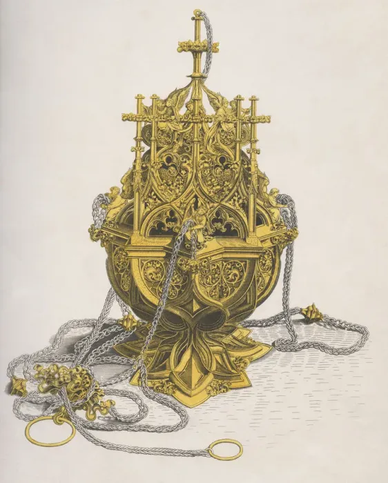 Framed Print : Gold Censer Framed Print : Gold Censer