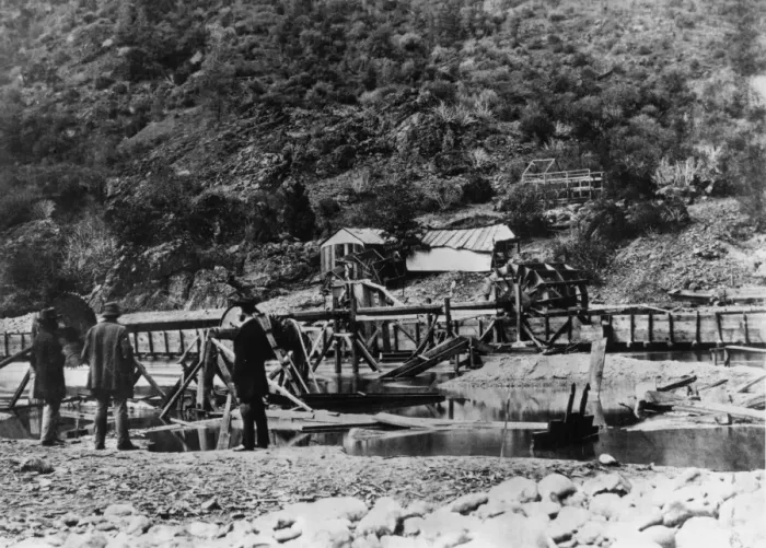 Framed Print : Gold Mining Framed Print : Gold Mining
