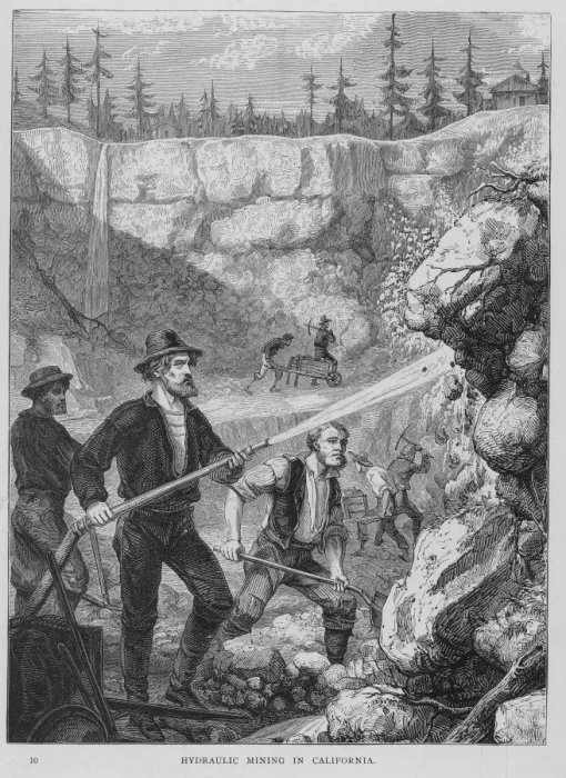 Framed Print : Gold Mining Framed Print : Gold Mining