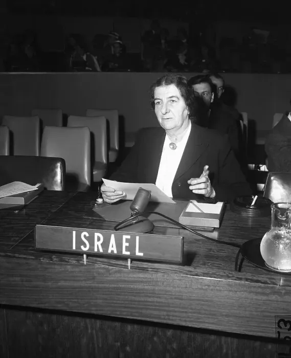 Framed Print : Golda Meir at the United Nations Framed Print : Golda Meir at the United Nations