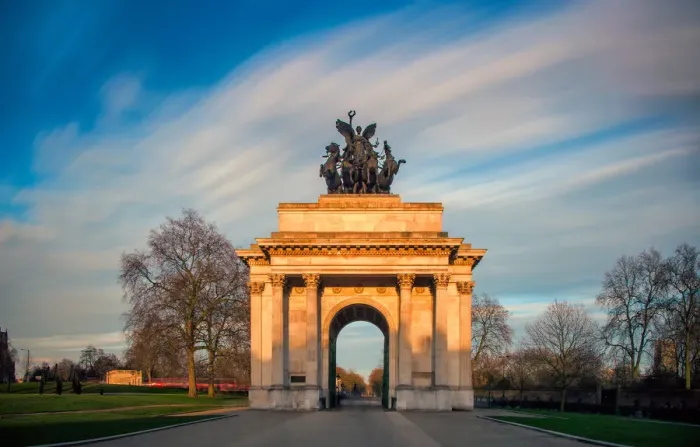 Framed Print : Golden Arch