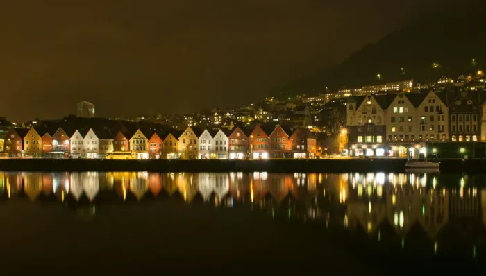 Framed Print : Golden Bergen Framed Print : Golden Bergen