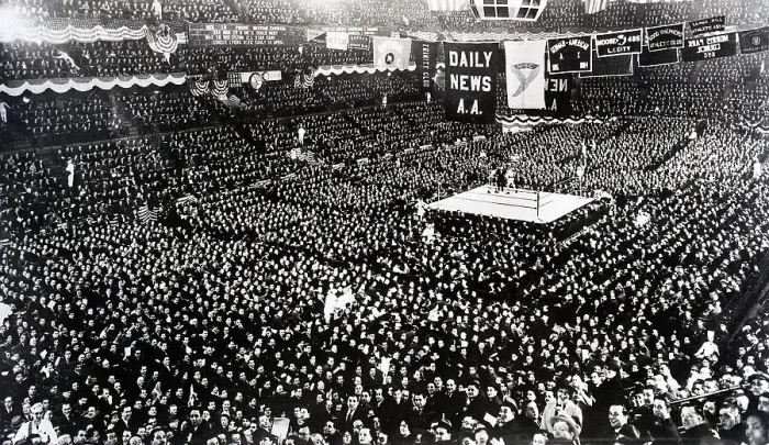 Framed Print : Golden Gloves Boxing Tournament at the Garden Framed Print : Golden Gloves Boxing Tournament at the Garden