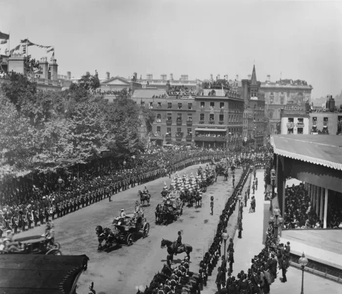 Framed Print : Golden Jubilee Procession Framed Print : Golden Jubilee Procession