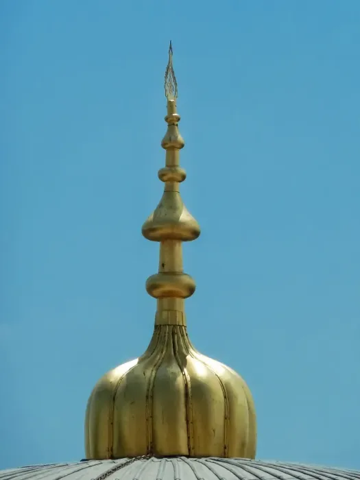 Framed Print : Golden pinnacle of the Blue Mosque, Istanbul Framed Print : Golden pinnacle of the Blue Mosque, Istanbul