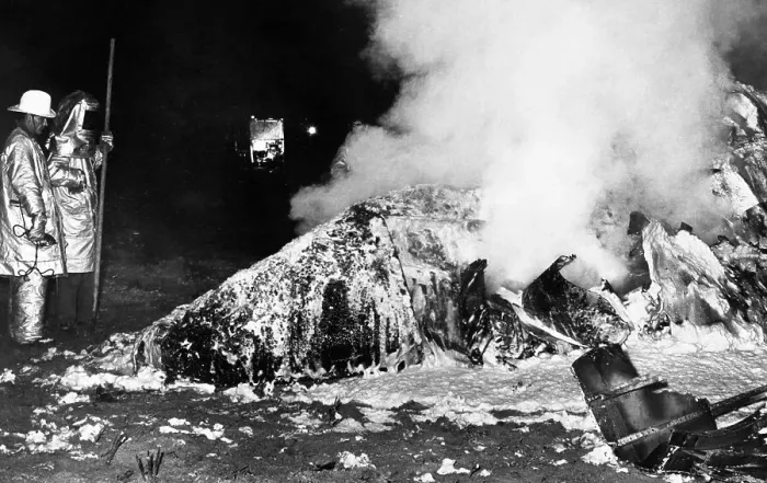 Framed Print : Goldsboro B-52 crash Framed Print : Goldsboro B-52 crash