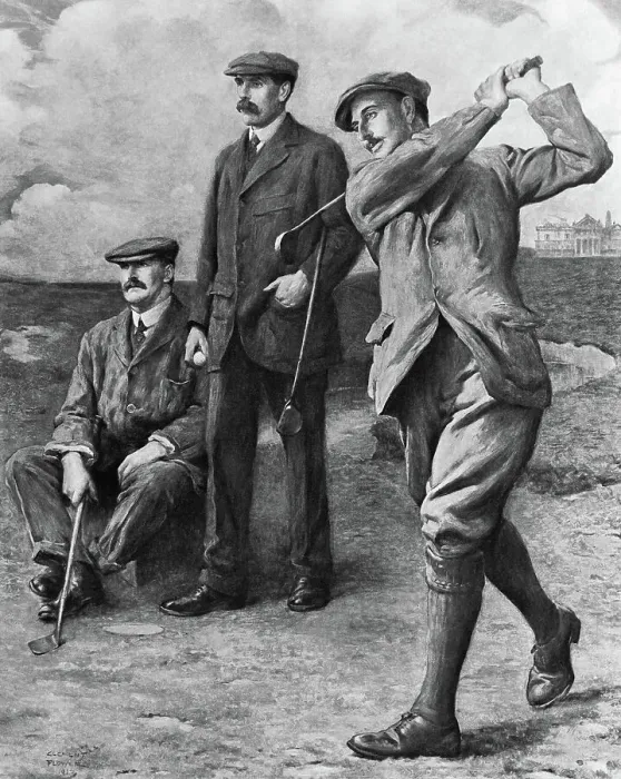 Framed Print : Golf Big Triumvirate Framed Print : Golf Big Triumvirate