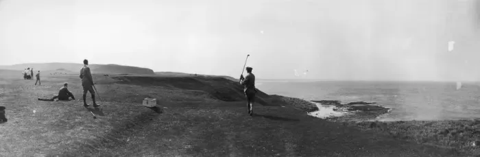 Framed Print : Golf By The Sea Framed Print : Golf By The Sea