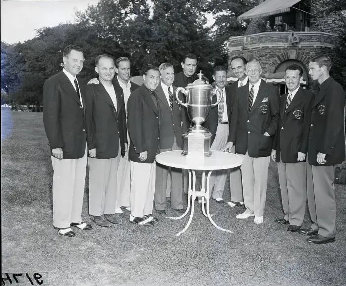 Framed Print : US Golf Team Wins Walker Cup Framed Print : US Golf Team Wins Walker Cup