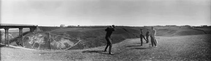 Framed Print : Golf At Whitby