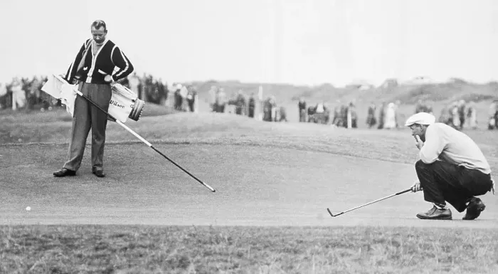 Framed Print : Golfer Arnold Palmer at the British Open Framed Print : Golfer Arnold Palmer at the British Open