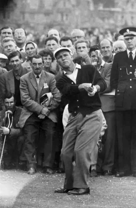 Framed Print : Golfer Arnold Palmer Competing in British Open Framed Print : Golfer Arnold Palmer Competing in British Open