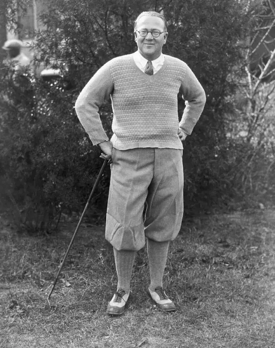 Framed Print : Golfer with Club Framed Print : Golfer with Club
