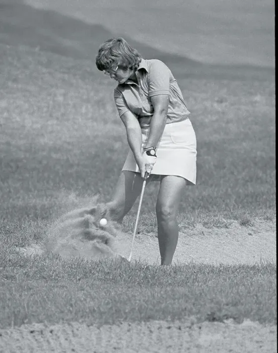 Framed Print : Golfer Sandra Haynie