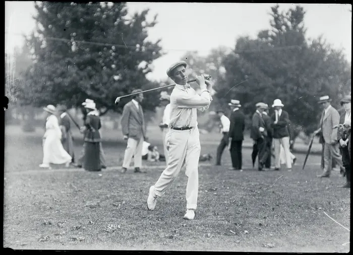 Framed Print : Golfer Walter C. Hagen